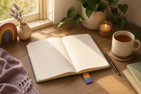 Gentle journaling for self-discovery