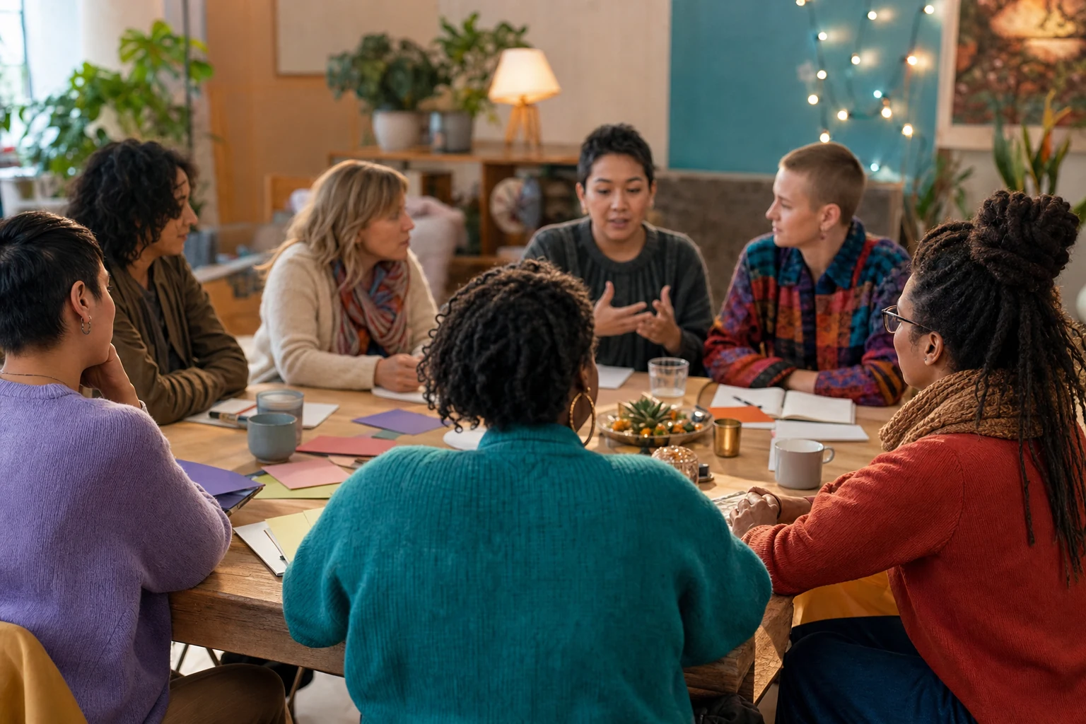 Community discussion circle