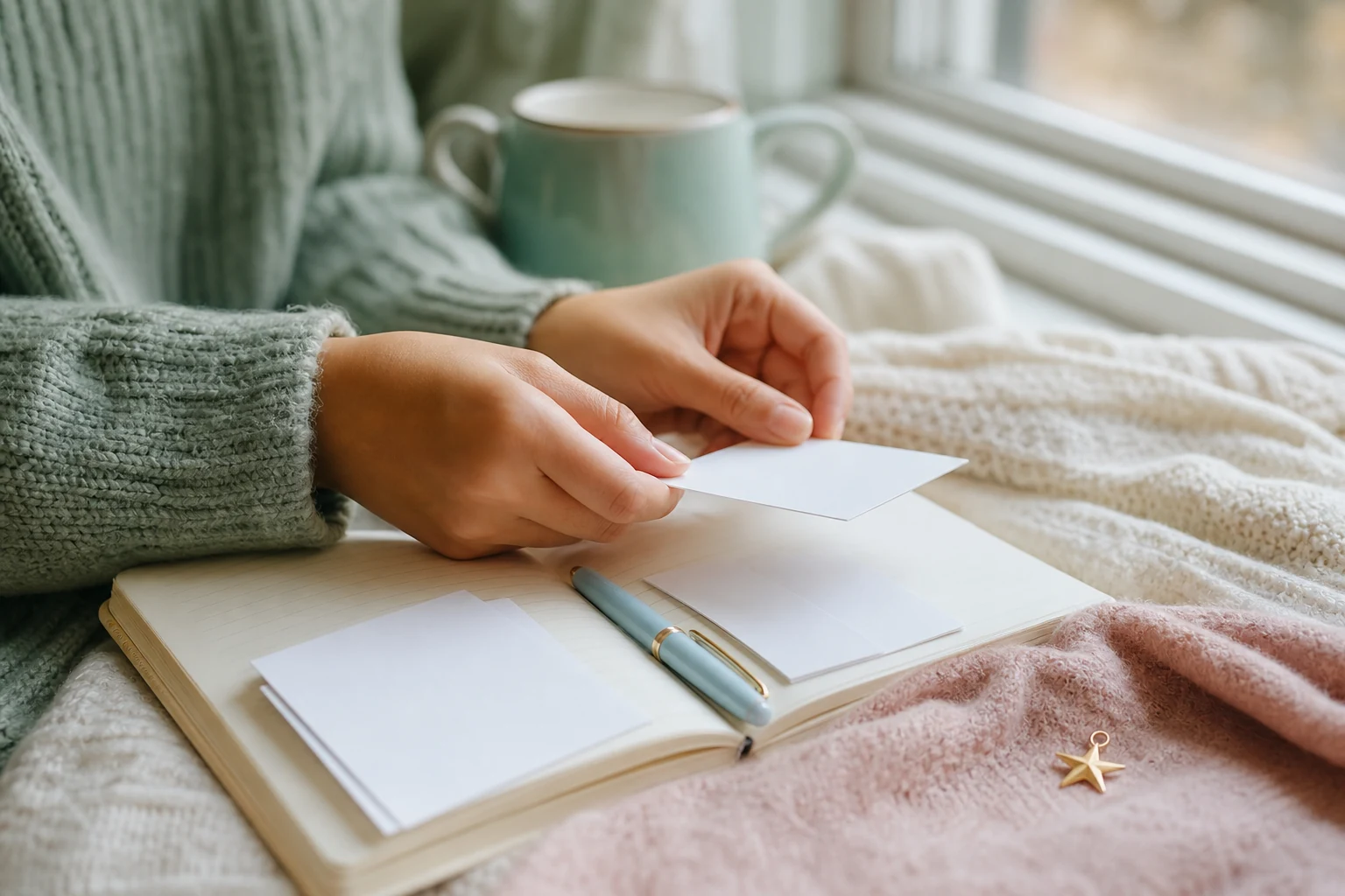 Private reflection cards