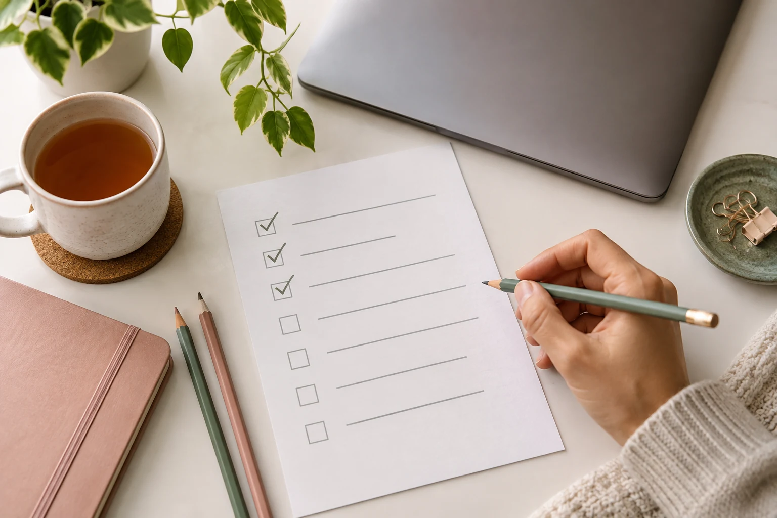 Gentle reflection checklist